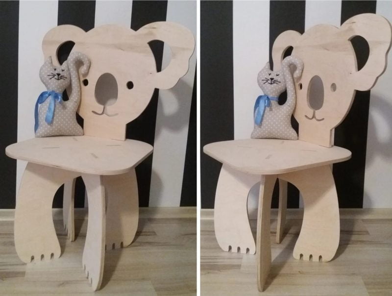 Krzesełko z imieniem dla dziecka