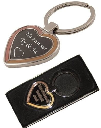 Brelok Brave Heart serce