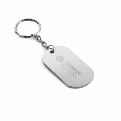 Brelok do kluczy nieśmiertelnik - personalizowany z grawerem