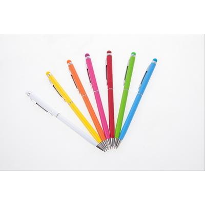 Długopis kolorowy - touch pen z grawerem