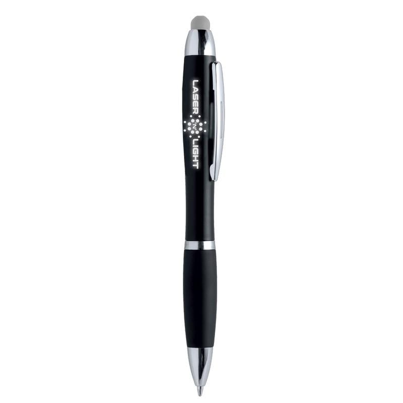 Długopis touch pen z podświetlanym grawerem