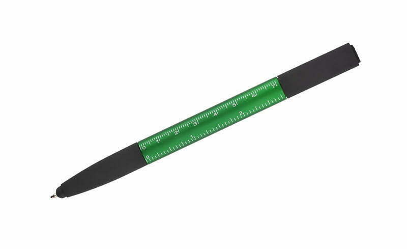 Długopis majsterkowicza - długopis wielofunkcyjny 8w1 Touch SET - zielony