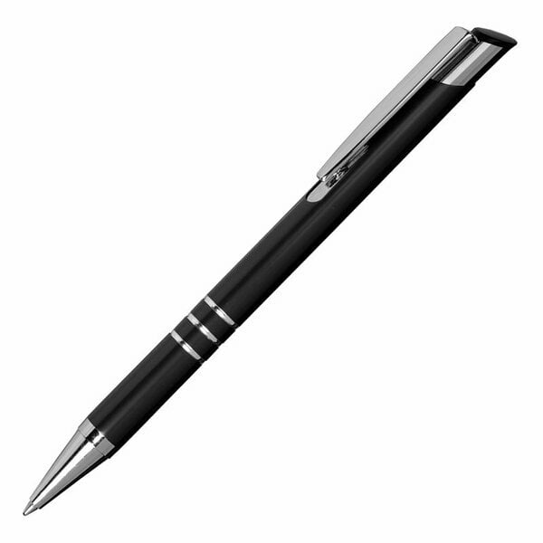 Długopis Lindo - czarny z grawerem