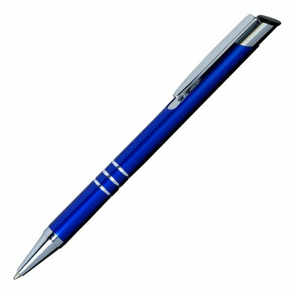 Długopis Lindo - niebieski z grawerem