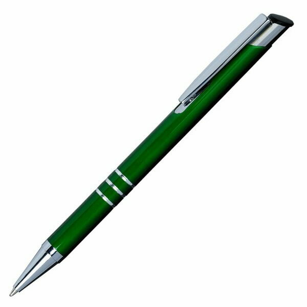 Długopis Lindo - zielony z grawerem