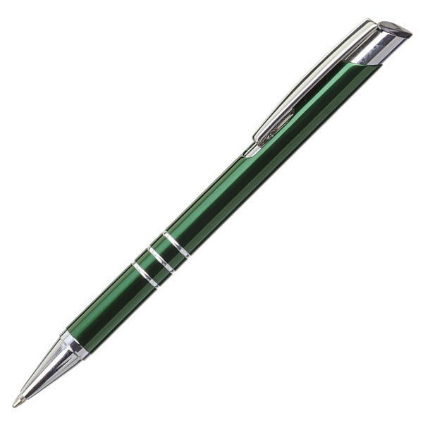 Długopis Lindo - ciemnozielony z grawerem