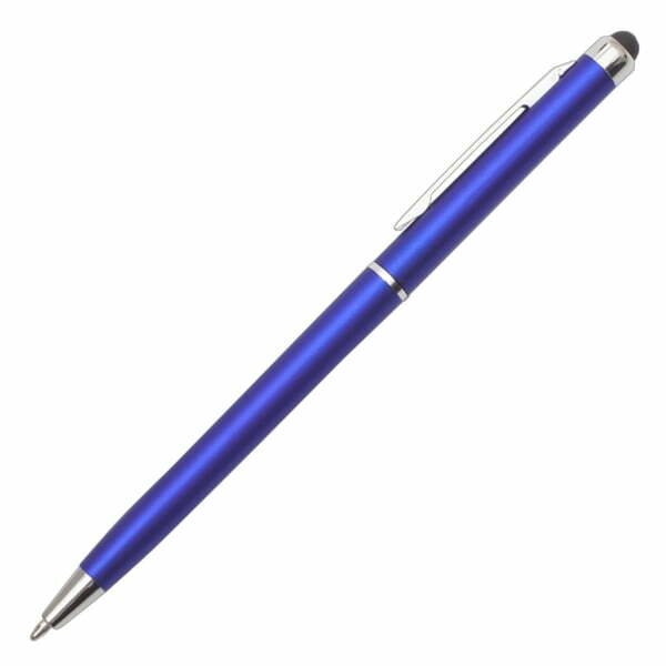 Długopis Touch Point plastikowy niebieski z grawerem
