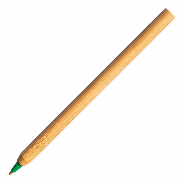 Długopis bambusowy Chavez zielony z grawerem