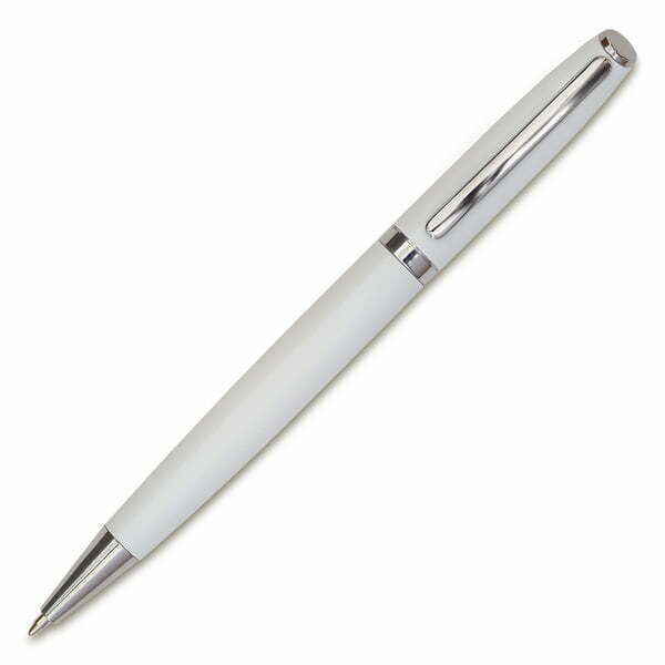 Długopis aluminiowy Trail biały z grawerem