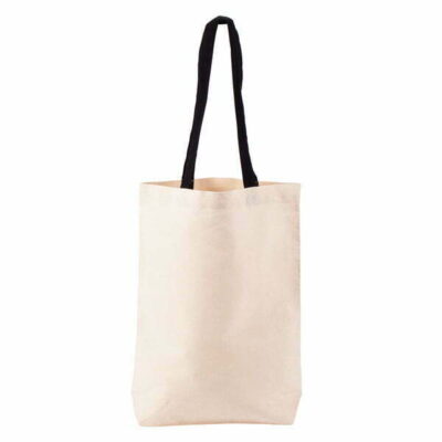 Torba bawełniana Eco-Mate, czarny - obrazek 2