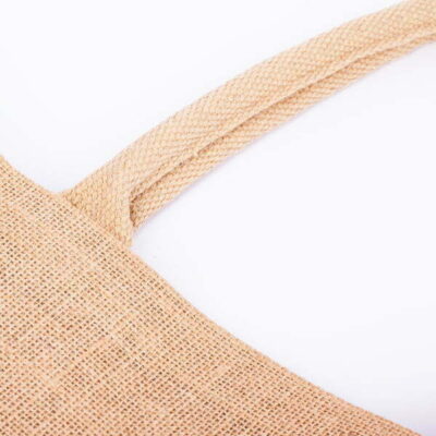 Torba na zakupy z juty Natural Shopper, beżowy - obrazek 3