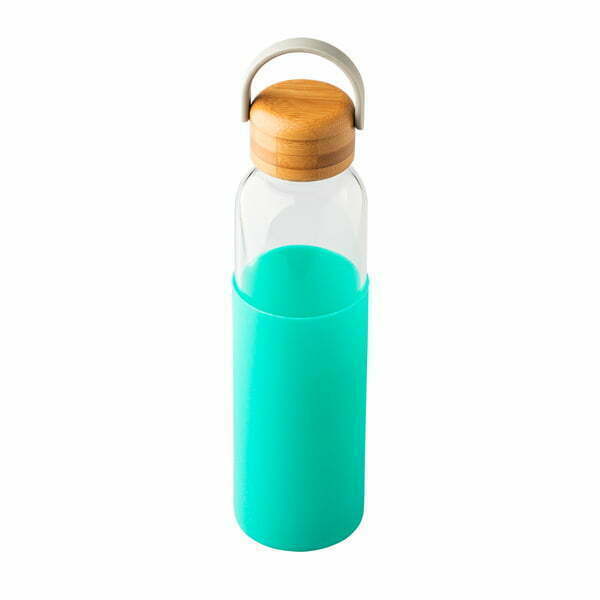 Szklana butelka Refresh 560ml - zielony