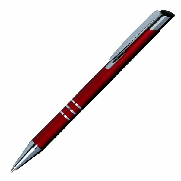 Długopis Lindo - ciemnoczerwony z grawerem