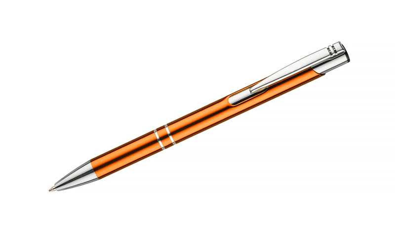 Długopis KOSMOS pomarańczowy z grawerem