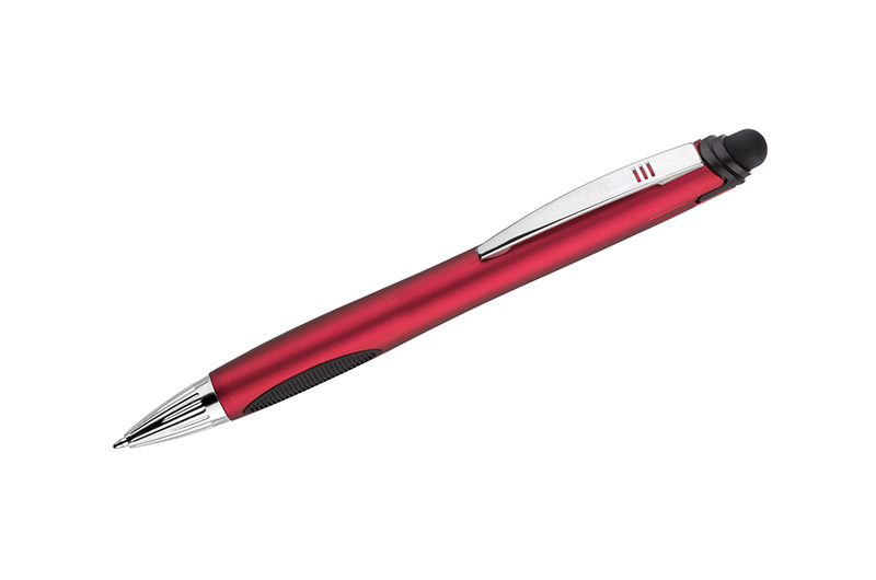 Długopis touch LITT czerwony z grawerem