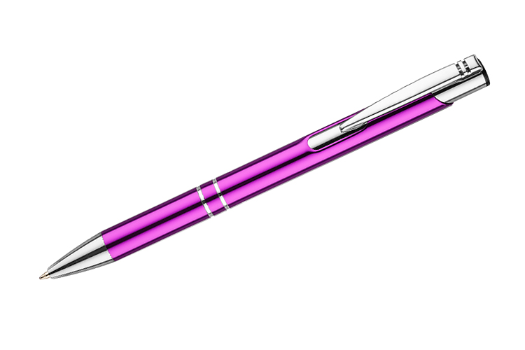 Długopis KOSMOS różowy z grawerem