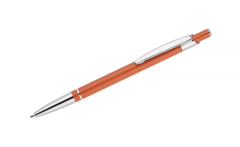 Długopis SLIM pomarańczowy z grawerem