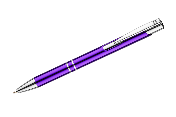 Długopis KOSMOS fioletowy z grawerem