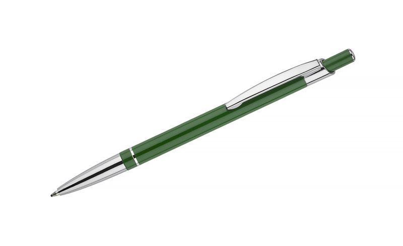 Długopis SLIM zielony z grawerem