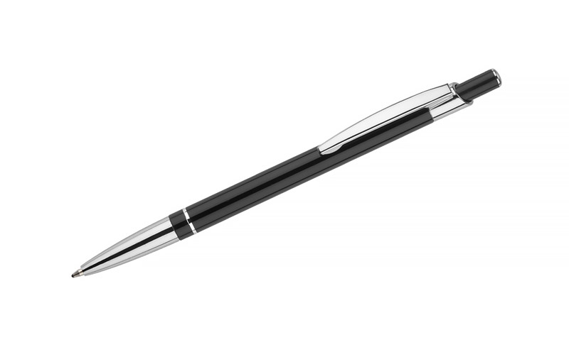 Długopis SLIM czarny z grawerem
