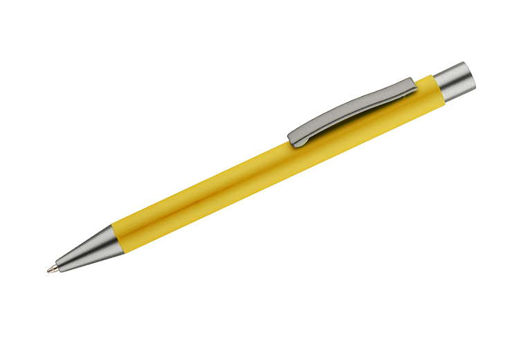 Długopis GOMA żółty z grawerem