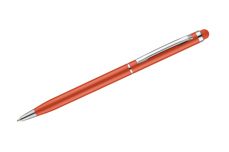 Długopis touch TIN 2 pomarańczowy z grawerem