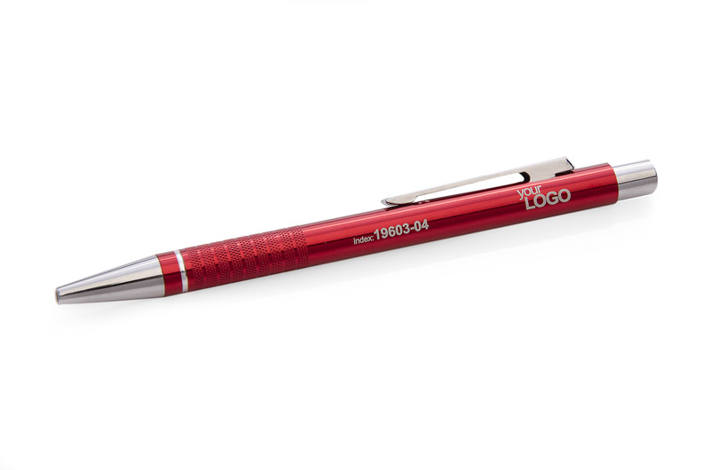 Długopis BONITO czerwony z grawerem