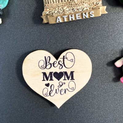 Magnes z okazji DNIA MAMY serce Best Mom Ever