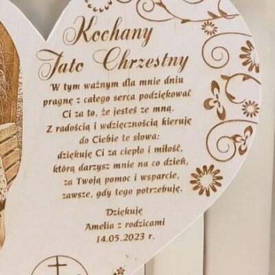 Podziękowanie dla Ojca Chrzestnego - obrazek 2