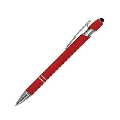 Długopis aluminiowy Softano, czerwony - obrazek 2