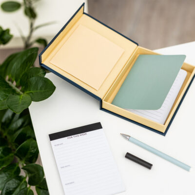 Notes i planner w upominkowym pudełku Kampa, granatowy - druga jakość - obrazek 8