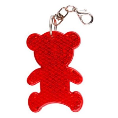 Brelok Teddy, czerwony - obrazek 2
