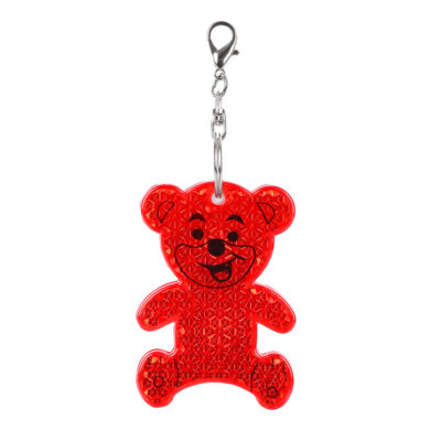 Brelok Teddy, czerwony - obrazek 3