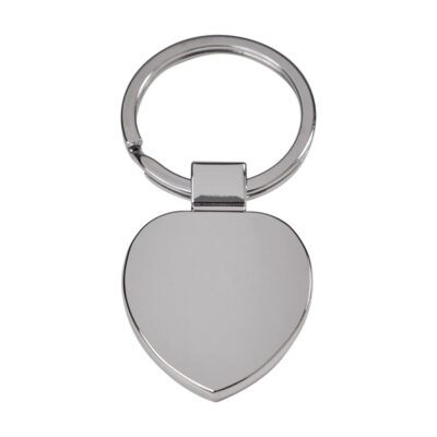 Brelok metalowy Stout Heart, srebrny - obrazek 5