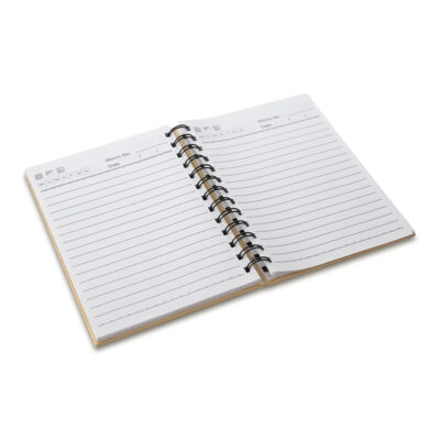 Notes z magnesem na długopis Attract, beżowy - obrazek 2