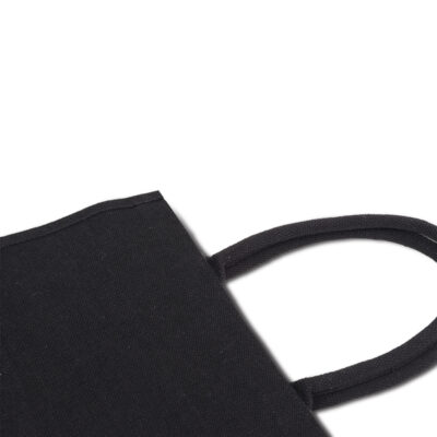 Torba na zakupy z juty Nice Shopper, czarny - obrazek 2