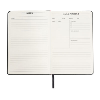 Planner Allright, czarny - obrazek 3