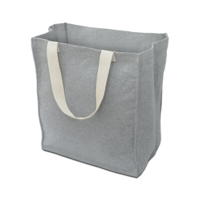 Torba z bawełny 340 g/m2 Lisburn, szary - obrazek 2