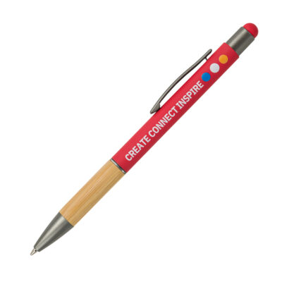 Długopis aluminiowy Kanuri, czerwony - obrazek 4