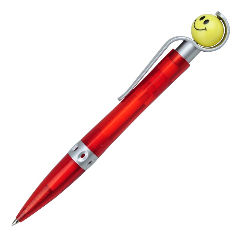 Długopis Happy, czerwony - obrazek 4
