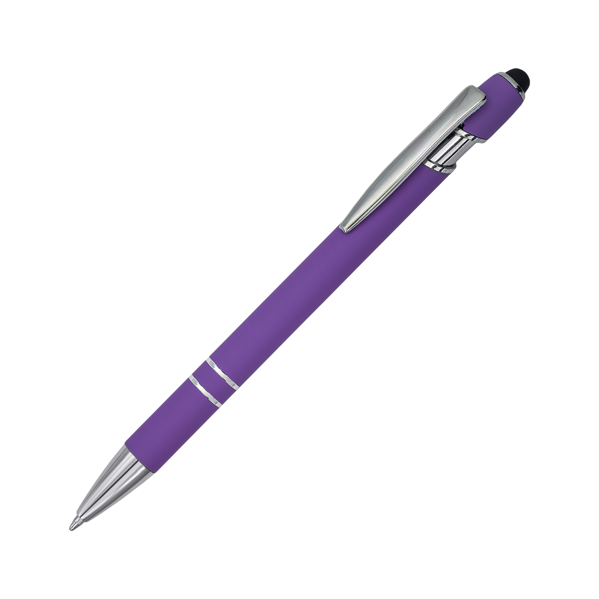 Długopis aluminiowy Softano, fioletowy - obrazek 3